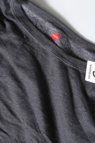 Дамска блуза Hanes, Размер XXL, Цвят Сив, Цена 8,99 лв.