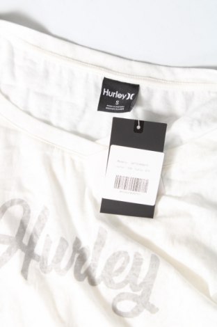 Damen Shirt Hurley, Größe S, Farbe Weiß, Preis € 22,27