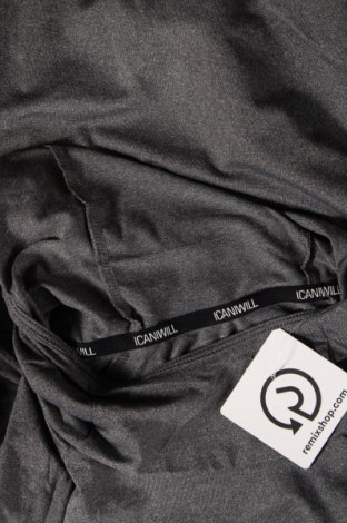 Дамска блуза ICANIWILL, Размер M, Цвят Сив, Цена 5,32 лв.