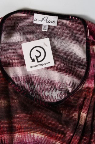 Γυναικεία μπλούζα In-Print, Μέγεθος XL, Χρώμα Πολύχρωμο, Τιμή 4,70 €