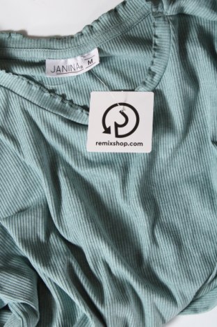 Дамска блуза Janina, Размер M, Цвят Зелен, Цена 3,99 лв.