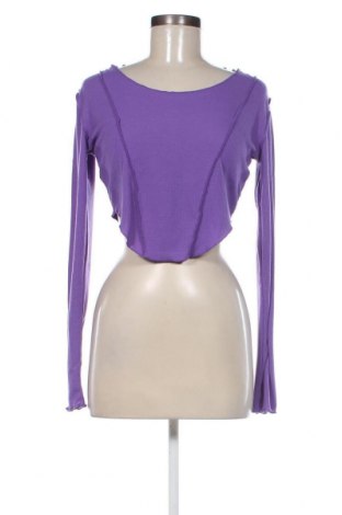 Дамска блуза Jennyfer, Размер L, Цвят Лилав, Цена 4,65 лв.