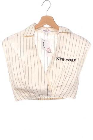 Γυναικεία μπλούζα Jennyfer, Μέγεθος XS, Χρώμα Εκρού, Τιμή 5,75 €