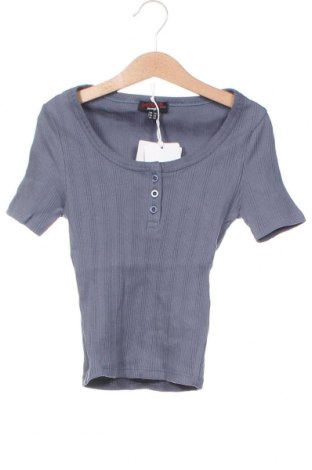 Γυναικεία μπλούζα Jennyfer, Μέγεθος XS, Χρώμα Μπλέ, Τιμή 4,47 €