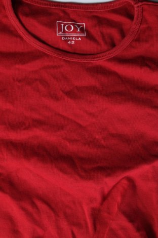 Γυναικεία μπλούζα Joy, Μέγεθος L, Χρώμα Κόκκινο, Τιμή 4,21 €