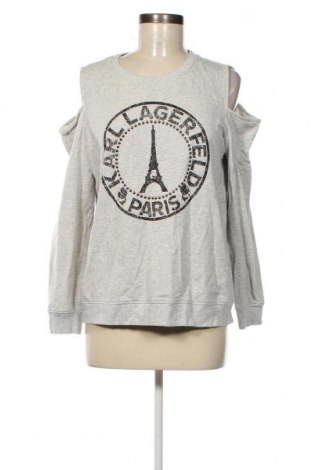 Дамска блуза Karl Lagerfeld, Размер M, Цвят Сив, Цена 81,41 лв.