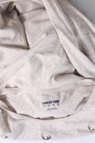 Γυναικεία μπλούζα Land's End, Μέγεθος L, Χρώμα Γκρί, Τιμή 4,21 €