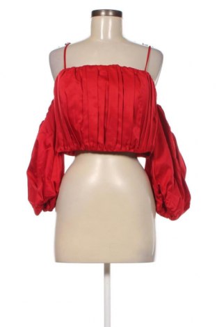 Дамска блуза Love Bonito, Размер L, Цвят Червен, Цена 39,08 лв.