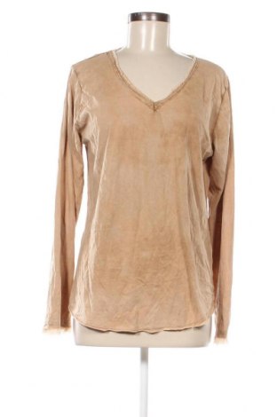 Дамска блуза Made In Italy, Размер M, Цвят Бежов, Цена 19,00 лв.