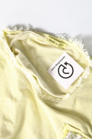 Γυναικεία μπλούζα Made In Italy, Μέγεθος S, Χρώμα Κίτρινο, Τιμή 4,11 €