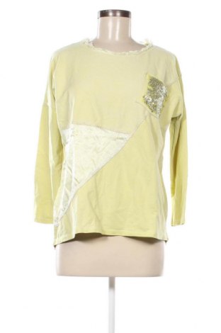 Γυναικεία μπλούζα Made In Italy, Μέγεθος S, Χρώμα Κίτρινο, Τιμή 11,75 €