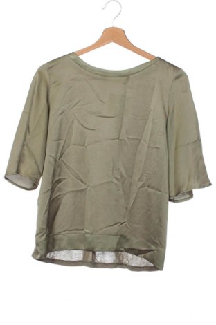 Дамска блуза Mango, Размер XS, Цвят Зелен, Цена 11,71 лв.