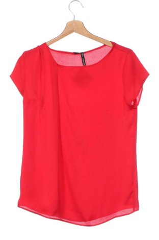 Дамска блуза Mango, Размер XS, Цвят Червен, Цена 15,42 лв.