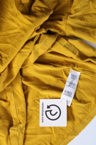 Дамска блуза Marks & Spencer, Размер XL, Цвят Жълт, Цена 10,80 лв.