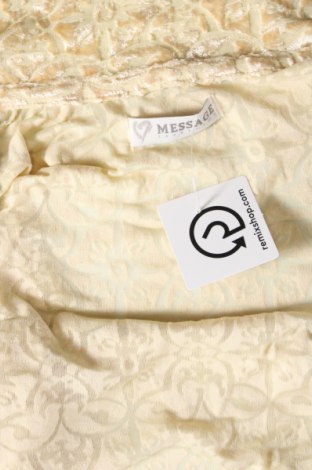 Γυναικεία μπλούζα Message, Μέγεθος S, Χρώμα  Μπέζ, Τιμή 3,15 €