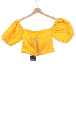 Дамска блуза Missguided, Размер S, Цвят Жълт, Цена 10,54 лв.