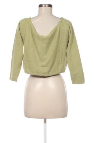 Γυναικεία μπλούζα Monki, Μέγεθος XL, Χρώμα Πράσινο, Τιμή 5,23 €