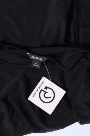 Дамска блуза Monki, Размер XS, Цвят Черен, Цена 4,55 лв.