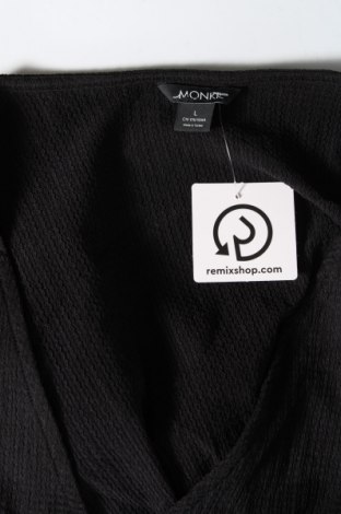 Damen Shirt Monki, Größe L, Farbe Schwarz, Preis 9,05 €