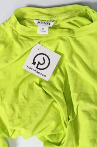 Дамска блуза Monki, Размер XS, Цвят Зелен, Цена 12,00 лв.