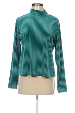 Γυναικεία μπλούζα Monki, Μέγεθος L, Χρώμα Πράσινο, Τιμή 3,70 €