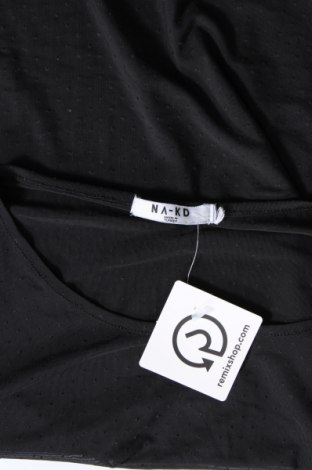 Дамска блуза NA-KD, Размер M, Цвят Черен, Цена 6,80 лв.