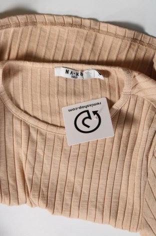 Γυναικεία μπλούζα NA-KD, Μέγεθος XS, Χρώμα Καφέ, Τιμή 4,21 €