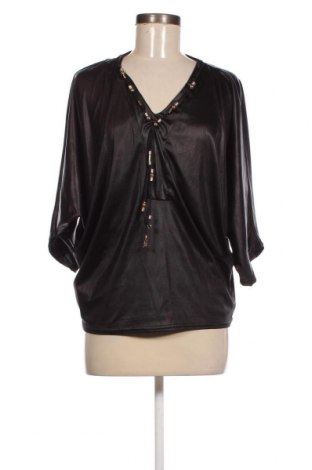 Γυναικεία μπλούζα New Feeling, Μέγεθος L, Χρώμα Μαύρο, Τιμή 11,16 €