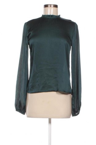 Дамска блуза Nly Trend, Размер XS, Цвят Зелен, Цена 19,00 лв.