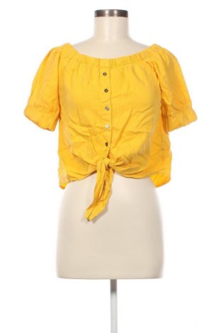 Дамска блуза Noisy May, Размер S, Цвят Жълт, Цена 13,94 лв.