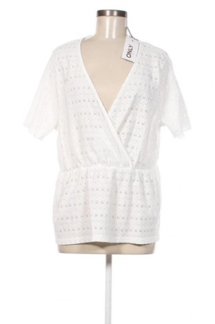 Дамска блуза ONLY, Размер 3XL, Цвят Бял, Цена 46,00 лв.