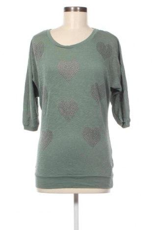 Γυναικεία μπλούζα ONLY, Μέγεθος XS, Χρώμα Πράσινο, Τιμή 4,30 €