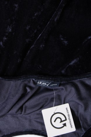 Γυναικεία μπλούζα Okay, Μέγεθος XL, Χρώμα Μπλέ, Τιμή 4,35 €