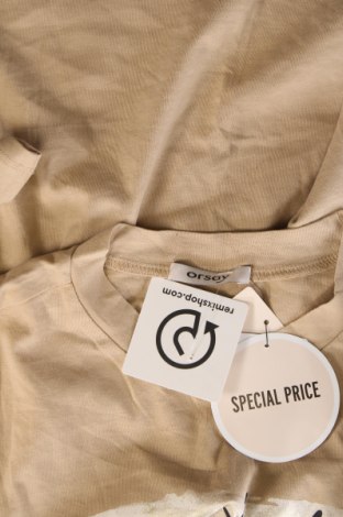 Damen Shirt Orsay, Größe XS, Farbe Beige, Preis 8,55 €