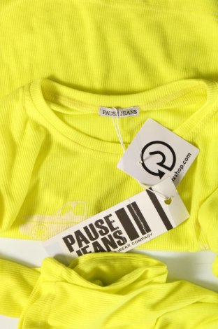 Γυναικεία μπλούζα Pause Jeans, Μέγεθος M, Χρώμα Πράσινο, Τιμή 7,87 €