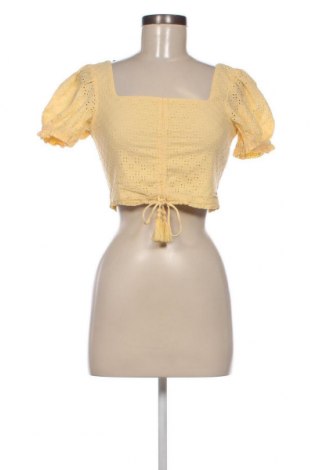 Дамска блуза Pepe Jeans, Размер S, Цвят Жълт, Цена 108,00 лв.