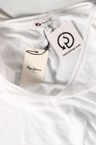 Γυναικεία μπλούζα Pepe Jeans, Μέγεθος XS, Χρώμα Λευκό, Τιμή 55,67 €