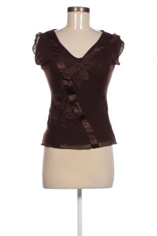 Дамска блуза Per Una By Marks & Spencer, Размер M, Цвят Кафяв, Цена 19,38 лв.