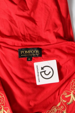 Γυναικεία μπλούζα Pompoos Design By Harald Gloockler, Μέγεθος M, Χρώμα Κόκκινο, Τιμή 17,00 €