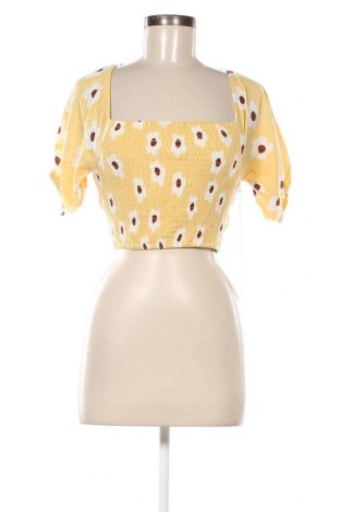 Дамска блуза RVCA, Размер S, Цвят Жълт, Цена 30,80 лв.