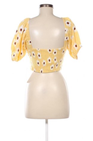 Дамска блуза RVCA, Размер S, Цвят Жълт, Цена 15,40 лв.