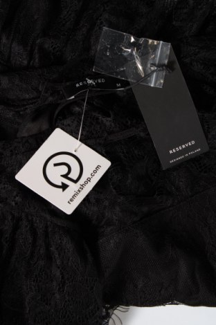 Γυναικεία μπλούζα Reserved, Μέγεθος M, Χρώμα Μαύρο, Τιμή 9,92 €