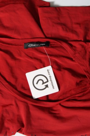 Γυναικεία μπλούζα S.Oliver, Μέγεθος M, Χρώμα Κόκκινο, Τιμή 18,40 €