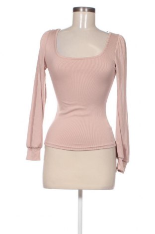 Γυναικεία μπλούζα SHEIN, Μέγεθος XS, Χρώμα  Μπέζ, Τιμή 4,11 €