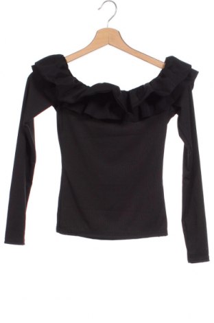 Дамска блуза SHEIN, Размер XS, Цвят Черен, Цена 8,93 лв.
