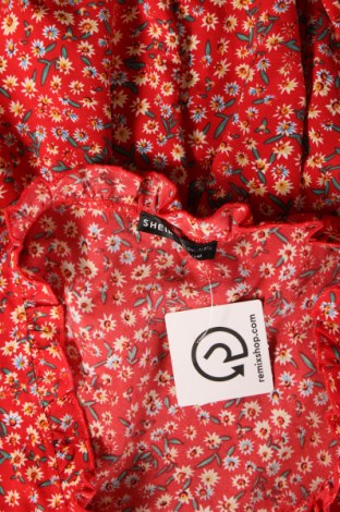 Дамска блуза SHEIN, Размер L, Цвят Червен, Цена 9,60 лв.