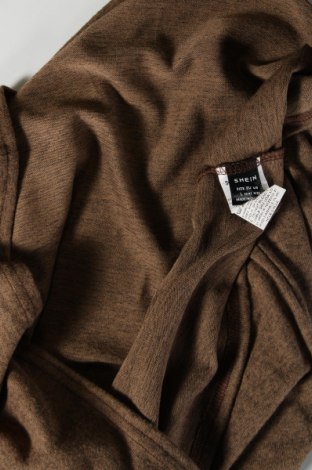 Γυναικεία μπλούζα SHEIN, Μέγεθος L, Χρώμα Καφέ, Τιμή 11,75 €
