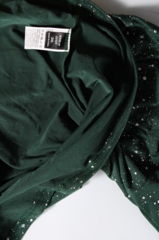 Дамска блуза SHEIN, Размер XXL, Цвят Зелен, Цена 15,20 лв.