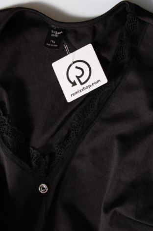 Γυναικεία μπλούζα SHEIN, Μέγεθος XL, Χρώμα Μαύρο, Τιμή 4,70 €