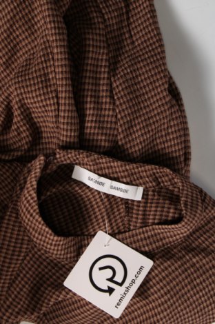 Дамска блуза Samsoe & Samsoe, Размер M, Цвят Кафяв, Цена 31,08 лв.